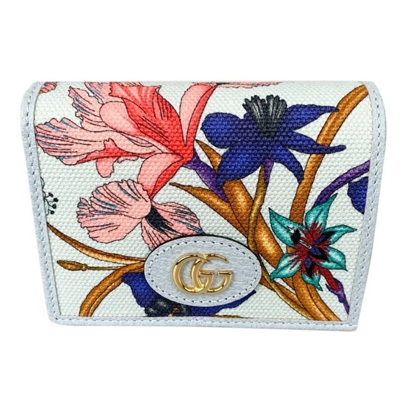 Gucci Handbags - Gucci Multicolor Floral Wallet